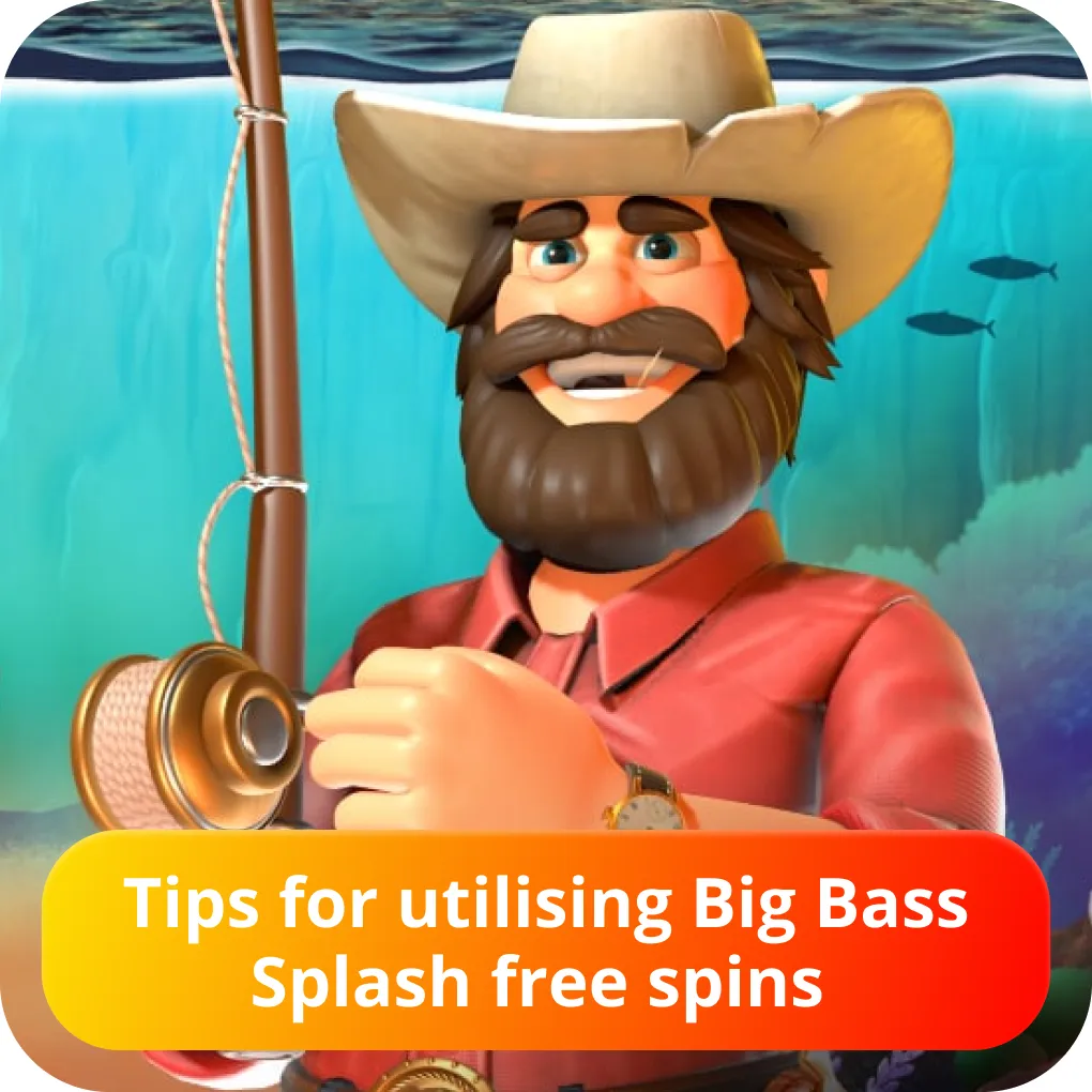Big Bass Splash how to use free spins